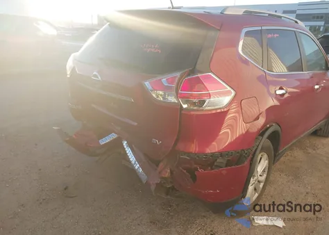 2015 Nissan Rogue Sv from USA, damaged, VIN 5N1AT2MT5FC926893